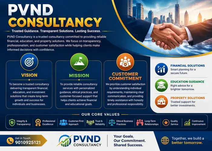 PVND Consultancy | Trusted Loan, Education & Property Consultancy Services